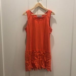 Orange Boutique Top